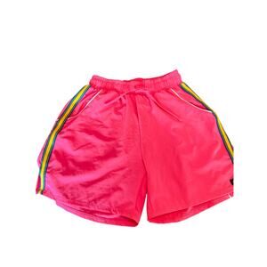 Tiger Friday Disconnect Athletic Shorts Hot Punk Pink AS Adult Small